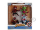 Set of 4 Diecast Figures Spider Man Metalfigs Series Diecast Models Jada 35597