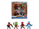 Set of 4 Diecast Figures Spider Man Metalfigs Series Diecast Models Jada 35597