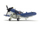 Vought F4U 1D Corsair Fighter Aircraft VF 17 Jolly Rogers 16 Victory Ace Lt jg Ira Kepford 1944 United States Navy 1/72 Diecast Model Airplane FS030A