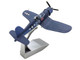 Vought F4U 1D Corsair Fighter Aircraft VF 17 Jolly Rogers 16 Victory Ace Lt jg Ira Kepford 1944 United States Navy 1/72 Diecast Model Airplane FS030A