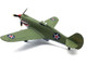 Curtiss P 40E Warhawk Fighter Aircraft China Burma India Theater 1942 United States Army Air Forces 1/72 Diecast Model Airplane FS040A