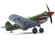 Curtiss P 40E Warhawk Fighter Aircraft China Burma India Theater 1942 United States Army Air Forces 1/72 Diecast Model Airplane FS040A