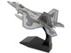 Lockheed Martin F 22A Raptor Aircraft Spirit of America 412th Test Wing Edwards Air Force Base 1997 United States Air Force 1/100 Diecast Model Airplane FS041B