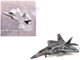 Lockheed Martin F 22A Raptor Aircraft Spirit of America 412th Test Wing Edwards Air Force Base 1997 United States Air Force 1/100 Diecast Model Airplane FS041B