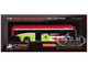 New Flyer Xcelsior Charge NG Electric Transit Bus TTC Toronto Transit Commission Red and Green with White Stripes The Bus & Motorcoach Collection 1/87 HO Diecast Model Iconic Replicas 87-0579