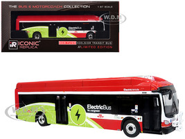 趣味 TRANSIT 1:87 Proterra ZX5 Electric Transit Bus Alexandria Transit Co