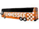 Van Hool TX 45 Motorcoach Bus Premier Transportation University of Tennessee Orange and Black The Bus and Motorcoach Collection Limited Edition to 504 pieces Worldwide 1/87 HO Diecast Model Iconic Replicas 87-0617
