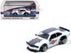 Mazda RX 3 Savanna RHD Right Hand Drive Martini Racing Livery White with Red and Blue Stripes 1/64 Diecast Model Car Inno Models IN64-RX3-MTN