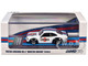 Mazda RX 3 Savanna RHD Right Hand Drive Martini Racing Livery White with Red and Blue Stripes 1/64 Diecast Model Car Inno Models IN64-RX3-MTN