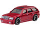 Mercedes Benz E 36 AMG Red Metallic Fast Wagons Series Diecast Model Car Hot Wheels JBK69