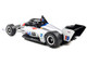 Dallara IndyCar #15 Graham Rahal Mobil 1 Rahal Letterman Lanigan Racing Road Course Configuration NTT IndyCar Series 2025 1/18 Diecast Model Car IXO Models IND18013