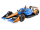 Dallara IndyCar #6 Nolan Siegel NTT Data Arrow McLaren Road Course Configuration NTT IndyCar Series 2025 1/18 Diecast Model Car IXO Models IND18009