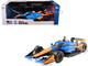 Dallara IndyCar #6 Nolan Siegel NTT Data Arrow McLaren Road Course Configuration NTT IndyCar Series 2025 1/18 Diecast Model Car IXO Models IND18009