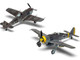 Level 1 Model Kit Focke Wulf Fw190 A8 F 8 Fighter Aircraft with 2 Scheme Options 1/72 Plastic Model Kit Airfix A02066A