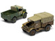 Level 2 Model Kit WWII 15 cwt 4x2 General Service Truck with 2 Scheme Options 1/48 Plastic Model Kit Airfix A03313A