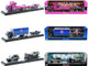 Auto Haulers Set of 3 Trucks Release 86 Limited Edition to 9600 pieces Worldwide 1/64 Diecast Models M2 Machines 36000-86
