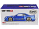 Nissan Skyline GT R R34 SHINJUKU V2 Aero RHD Right Hand Drive Blue Metallic Designed by Jun Imai Kaido House Special 1/64 Diecast Model Car Mini GT KHMG158