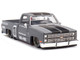 Chevrolet Silverado KAIDO V2 Pickup Truck #11 Gray with Black Stripes Designed by Jun Imai Kaido House Special 1/64 Diecast Model Car Mini GT KHMG160