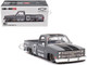 Chevrolet Silverado KAIDO V2 Pickup Truck #11 Gray with Black Stripes Designed by Jun Imai Kaido House Special 1/64 Diecast Model Car Mini GT KHMG160