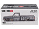 Chevrolet Silverado KAIDO V2 Pickup Truck #11 Gray with Black Stripes Designed by Jun Imai Kaido House Special 1/64 Diecast Model Car Mini GT KHMG160