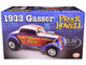 1933 Gasser Prock & Howell F Troop Blue and White with Stripes Limited Edition to 348 pieces Worldwide 1/18 Diecast Model Car ACME A1800933