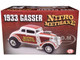 1933 Gasser Nitro Methane White and Brown Limited Edition to 348 pieces Worldwide 1/18 Diecast Model Car ACME A1800934