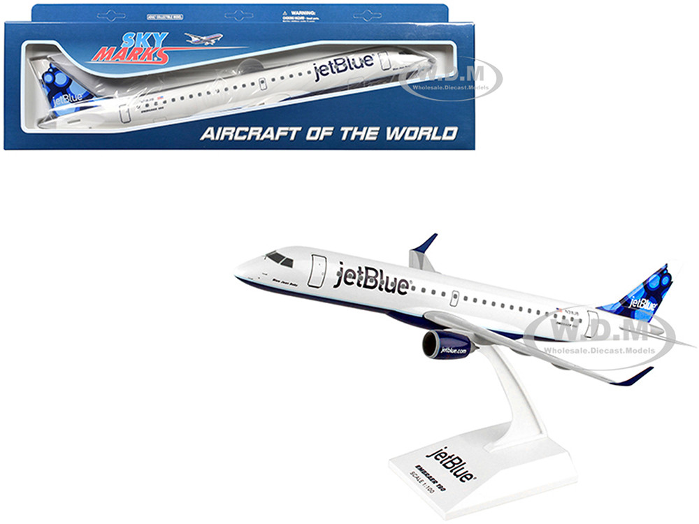J-AIR EMBRAER E190 模型 1/100 E190 1:100 Display Model - Skymarks SK-SKR851 - $67.95