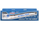 Boeing 727-200 Commercial Aircraft Pan American Airways Clipper Charmer N4734 White Blue Graphics Snap-Fit 1/150 plastic model Skymarks SKR1066
