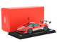 2023 Ferrari 296 Challenge #32 Launch Version Red with White Stripes with DISPLAY CASE Limited Edition to 296 pieces Worldwide 1/18 Model Car BBR P18242