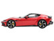 Ferrari 12Cilindri Rosso Imola Red with Black Top with DISPLAY CASE Limited Edition to 200 pieces Worldwide 1/18 Model Car BBR P18248F