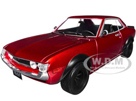 1977 Toyota Celica 2000 GT RA21 Custom Red Metallic 1/18 Diecast Model Car IXO Models 18CMC19022