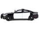 2023 Dodge Charger Pursuit Police Car Black and White Law Enforcement and Public Service Series 1/24 Diecast Model Car Motormax 76996BKWH