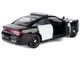 2023 Dodge Charger Pursuit Police Car Black and White Law Enforcement and Public Service Series 1/24 Diecast Model Car Motormax 76996BKWH