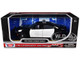 2023 Dodge Charger Pursuit Police Car Black and White Law Enforcement and Public Service Series 1/24 Diecast Model Car Motormax 76996BKWH
