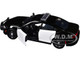 2023 Dodge Charger Pursuit Police Car Black and White Law Enforcement and Public Service Series 1/24 Diecast Model Car Motormax 76996BKWH