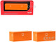 Mobile Offices Orange Set of 2 pieces 1/87 HO Plastic Model Herpa 053600-004OR