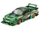 Nissan Silvia S15 LB Super Silhouette RHD Right Hand Drive Fausto Racing 2024 Green Metallic Limited Edition 1/64 Diecast Model Car Mini GT MGT00858