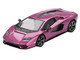 Lamborghini Countach LPI 800 4 Viola 30th Metallic Limited Edition 1/64 Diecast Model Car Mini GT MGT00865