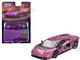 Lamborghini Countach LPI 800 4 Viola 30th Metallic Limited Edition 1/64 Diecast Model Car Mini GT MGT00865