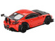 Toyota GR86 LB Nation Liberty Walk Red with Carbon Hood Limited Edition 1/64 Diecast Model Car Mini GT MGT00885