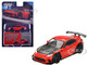 Toyota GR86 LB Nation Liberty Walk Red with Carbon Hood Limited Edition 1/64 Diecast Model Car Mini GT MGT00885