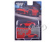 Toyota GR86 LB Nation Liberty Walk Red with Carbon Hood Limited Edition 1/64 Diecast Model Car Mini GT MGT00885