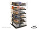 Showcase Large 24 Car Display Desktop Spinner with Cover Mijo Exclusives for 1/64 Scale Models MJ19032C