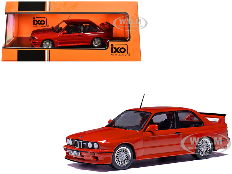 1990 BMW M3 Sport Evolution Red 1/43 Diecast Model IXO Models CLC583N22