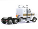 2012 Freightliner Coronado Truck Tractor White with Gold Stripes 1/43 Diecast Model IXO Models TR21022