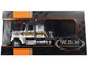 2012 Freightliner Coronado Truck Tractor White with Gold Stripes 1/43 Diecast Model IXO Models TR21022