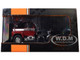 1966 Mack R Series Truck Tractor Dark Red Metallic with Silver Stripes 1/43 Diecast Model IXO Models TR21222
