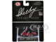 Shelby Cobra 427 S C #98 Red with White Stripes Shelby Collectibles Series 1/64 Diecast Model Car ACME SC-705-50
