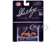 Shelby Cobra 427 S C Orange with Black Stripes Shelby Collectibles Series 1/64 Diecast Model Car ACME SC-705-O