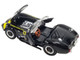 Shelby Cobra 427 S C Terlingua Racing Team Black with Yellow Stripe Shelby Collectibles Series 1/64 Diecast Model Car ACME SC-707